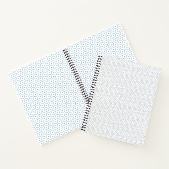 A completely white, featureless surface fills the  notebook (Inside)