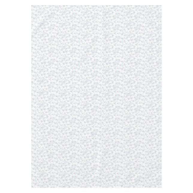 A completely white, featureless surface fills the  tablecloth (Front)