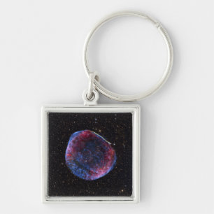 A composite image of the SN 1006 supernova remn Keychain