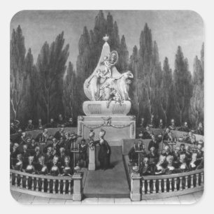 A Concert Square Sticker