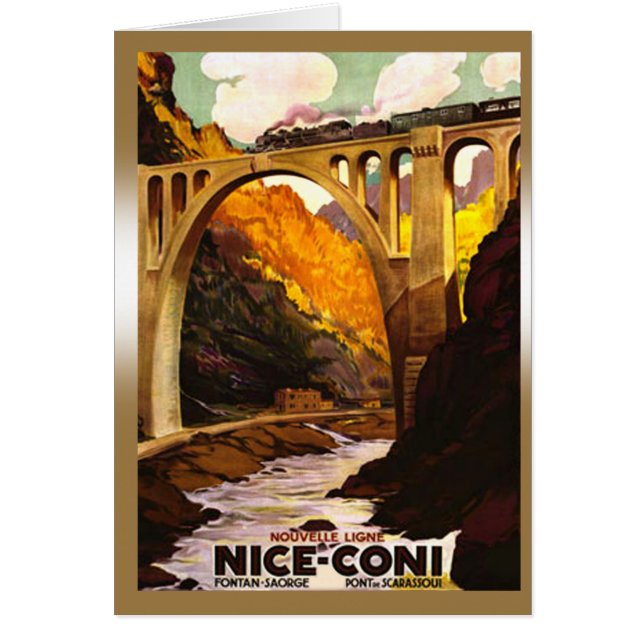 À Coni de Nouvelle Ligne de Nice par (Devant)