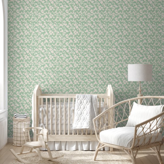 A contemporary flower design wallpaper (Kids)