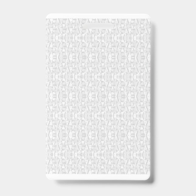 A contemporary wallpaper design showcasing an arra badge (Front)