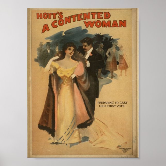 A Contented Woman Poster (Front)