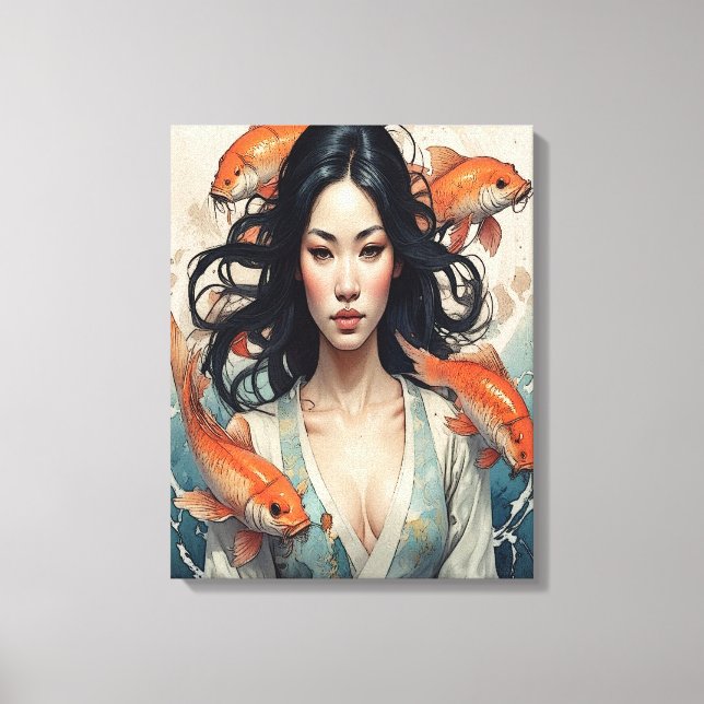 A Conversation Between Two Corners Canvas Print (Front)