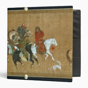 A convoy of Mongols, Chinese, 14th century Binder