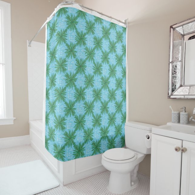 A cool and refreshing shower curtain (In Situ)