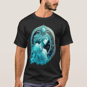 A Cool Astrology January February Aquarius Birthda T-Shirt