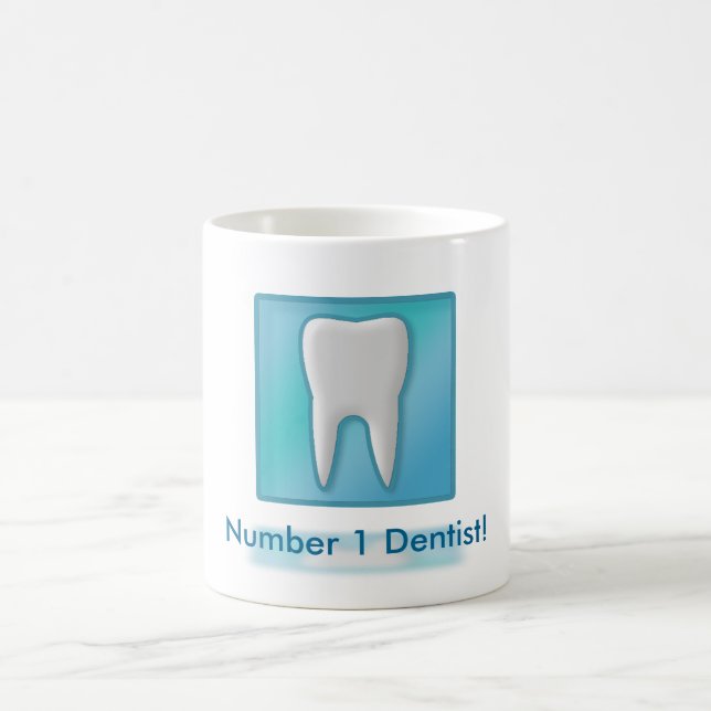 A Cool Dental care logo personal mug (Center)