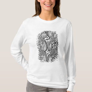 A copy of  ivory back Queen Melisende's Psalter T-Shirt