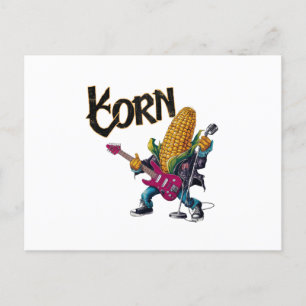 a corn postcard