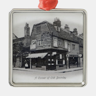 A Corner of Old Bromley Metal Ornament