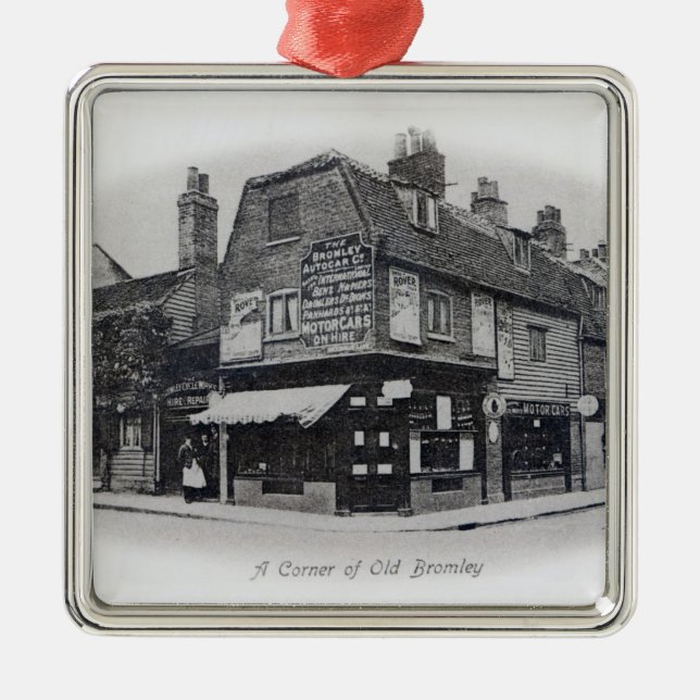 A Corner of Old Bromley Metal Ornament (Front)