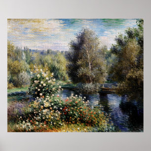 A Corner of the Garden at Montgeron (3) Poster