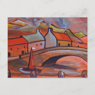 A CORNWALL VILLAGE POSTCARD