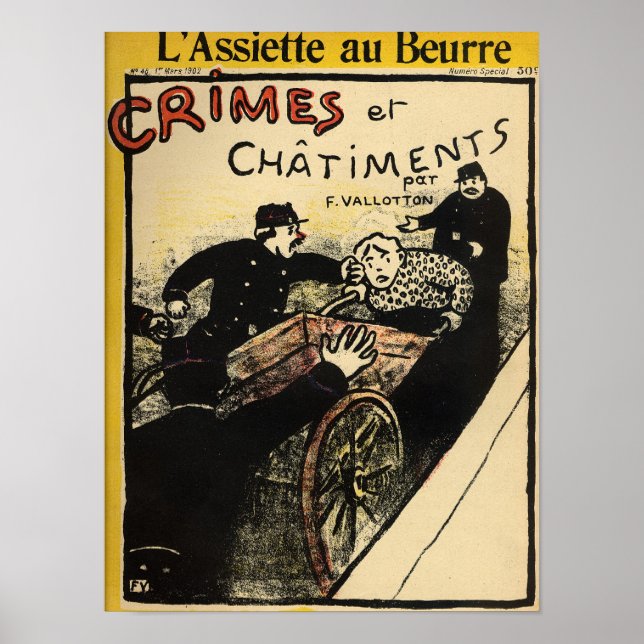 A costermonger is assaulted by the police poster (Front)