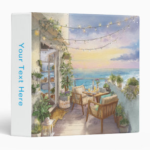 A Cosy Seaside Balcony Binder