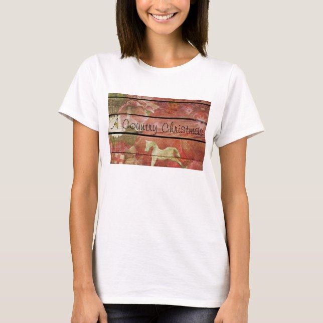 A Country Christmas Sweatshirt T-Shirt (Front)