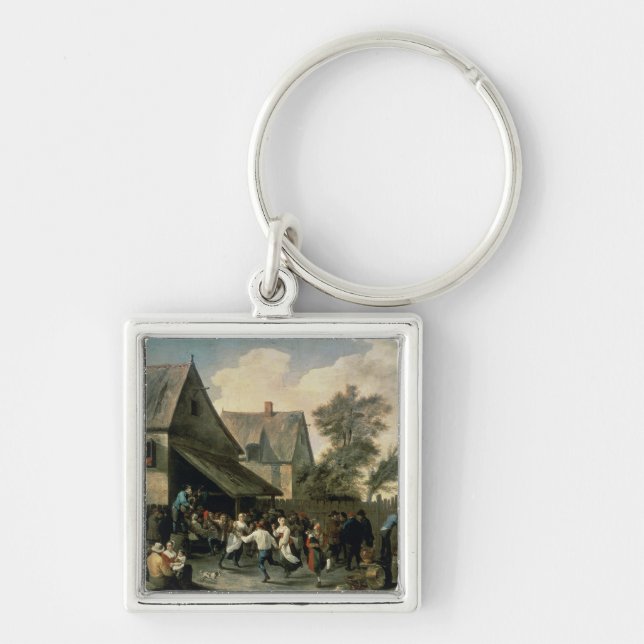 A Country Dance Keychain (Front)