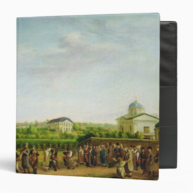 A country wedding binder (Front/Inside)