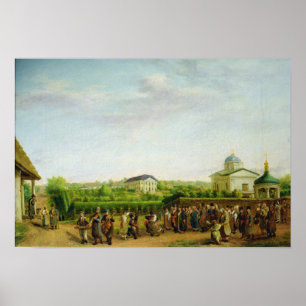 A country wedding poster