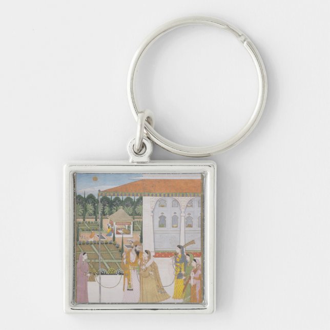 A Couple Walking Keychain (Front)