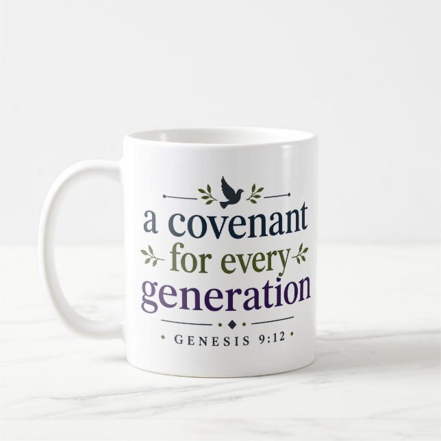 A Covenant For Every Generation Scriptural Truth Coffee Mug (Left)