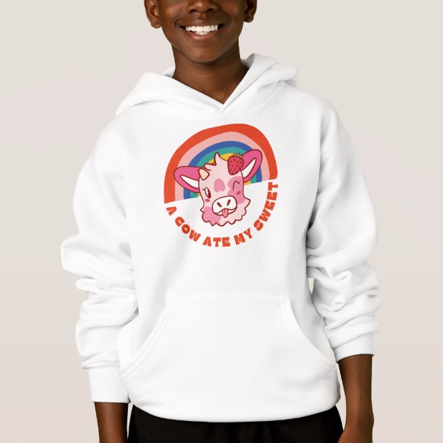  A cow ate my sweet slogan (Front)