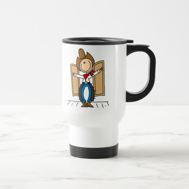 A Cowboy's Entrance Mug (Right)