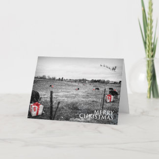 A Cow's Christmas - Generic Location Holiday Card