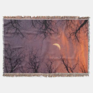 a cozy and serene atmosphere throw blanket