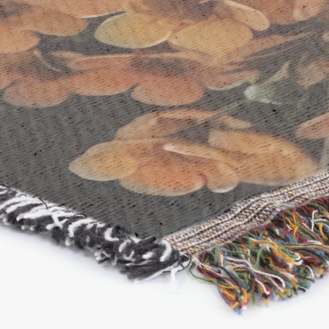 a cozy and serene atmosphere throw blanket (Corner)