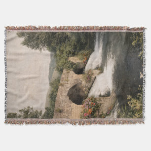 a cozy and serene atmosphere throw blanket