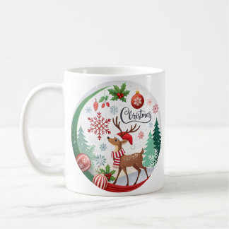 A Cozy Christmas Circle Coffee Mug
