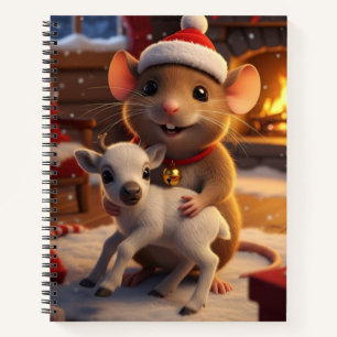 A cozy Christmas with friends Notebook
