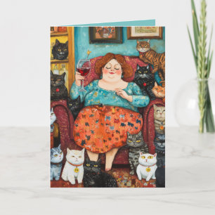 A Cozy Evening with Childless Cat Lady Invitation