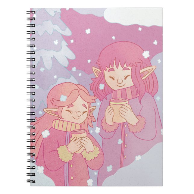 A Cozy Morning Coffee Notebook (Front)