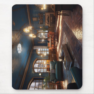 A cozy room  mouse pad