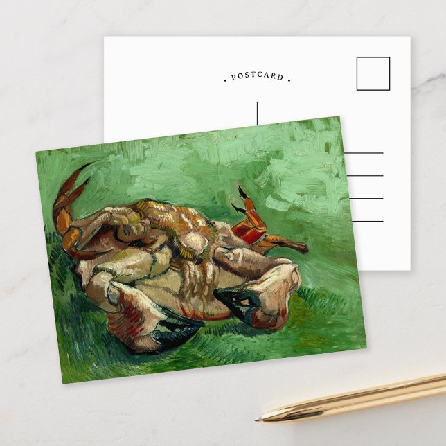 A Crab on Its Back | Vincent van Gogh Postcard (Creator Uploaded)