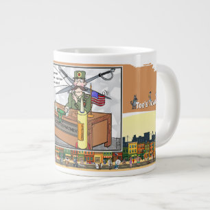 A Crack Team Literal Wordplay Humor Large Coffee Mug