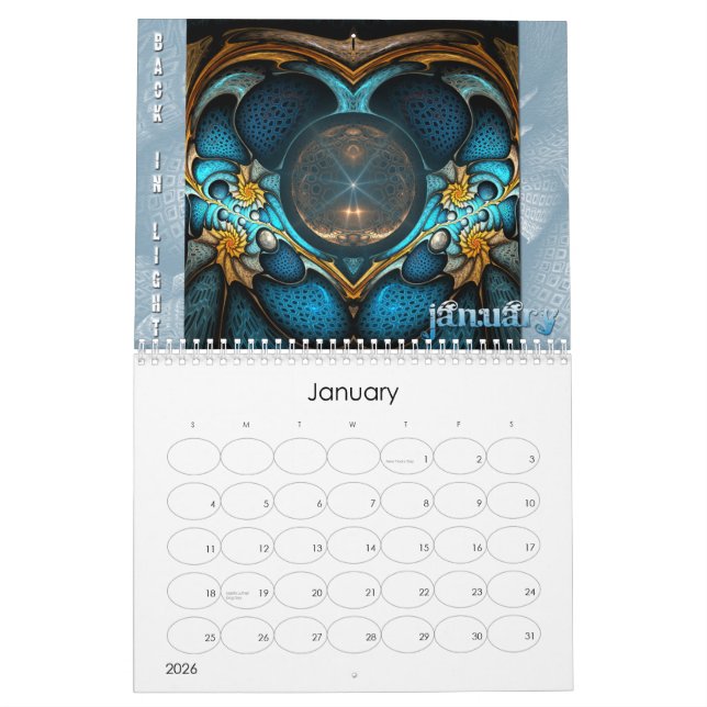 A Crackled X-perience Calendar (Jan 2026)