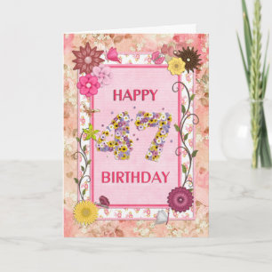 A craft look 47th birthday card