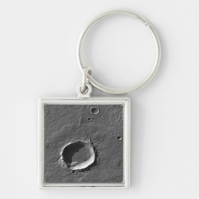 A crater on Mars Keychain (Front)
