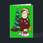 'A Crazy Cat Lady Christmas' Holiday Card<br><div class="desc">The crazy cat lady is ready for Christmas! Caboodle Ranch is a nonprofit cat rescue sanctuary located in Florida. Find out more at CaboodleRanch.org</div>