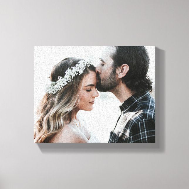 A Create your family photo canvas print (Front)