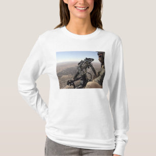 A crew chief looks for suspicious activity T-Shirt