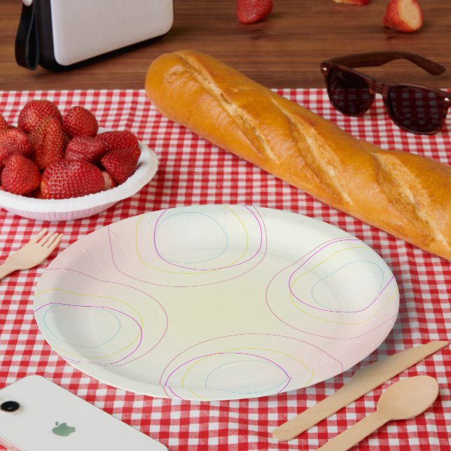 A Crop of Circles. Paper Plate (Picnic)