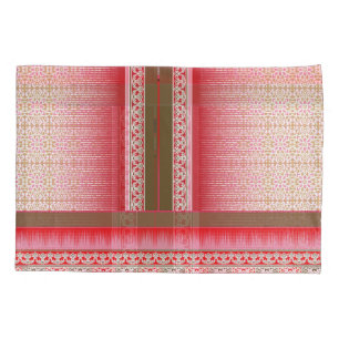 a cross stitch pattern with a red background pillowcase