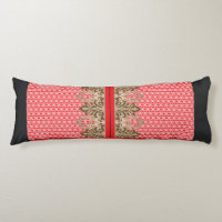 a cross stitch pattern with a red border
