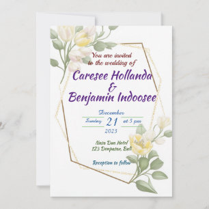 A Crucial Checklist for a Successful Wedding -  Invitation